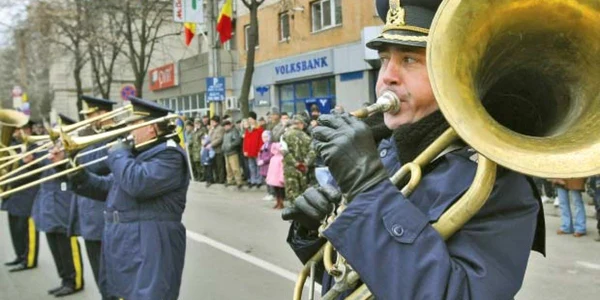 „Deşteaptă-te, române!“ e cântat cu patos la ocazii festive   