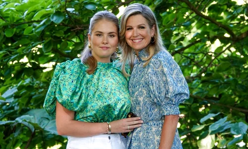 Prințesa Amalia a Olandei și mama sa, Regina Maxima   FOTO Casa Regală a Olandei jpeg