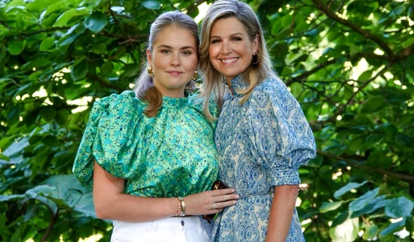 Prințesa Amalia a Olandei și mama sa, Regina Maxima   FOTO Casa Regală a Olandei jpeg