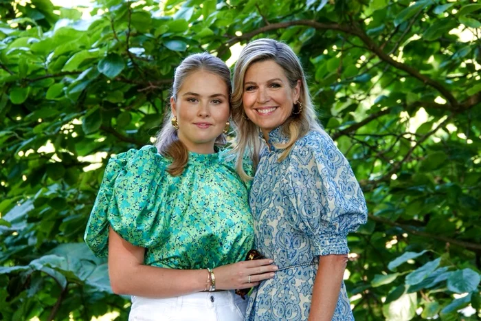 Prințesa Amalia a Olandei și mama sa, Regina Maxima FOTO Casa Regală a Olandei jpeg