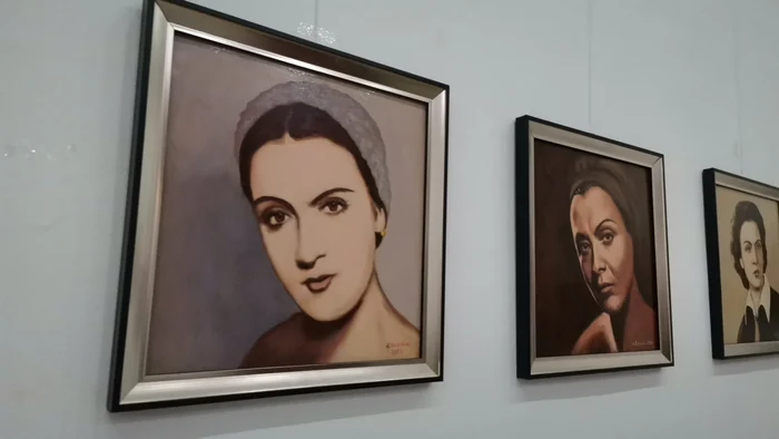 „Chipuri” - Maria Tănase, portrete realizate de Mihai Dascălu FOTO: Alina Mitran