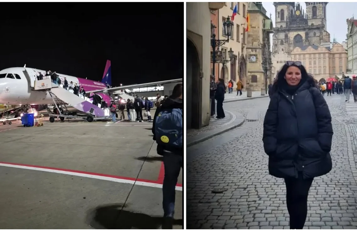 Kate Takacs, în Cluj Napoca FOTO: X