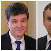 Nicușor Dan, Eugen Tomac. FOTO Mediafax Foto