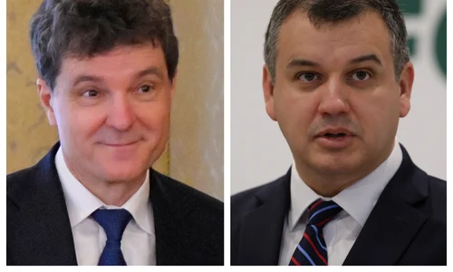 Nicușor Dan, Eugen Tomac. FOTO Mediafax Foto
