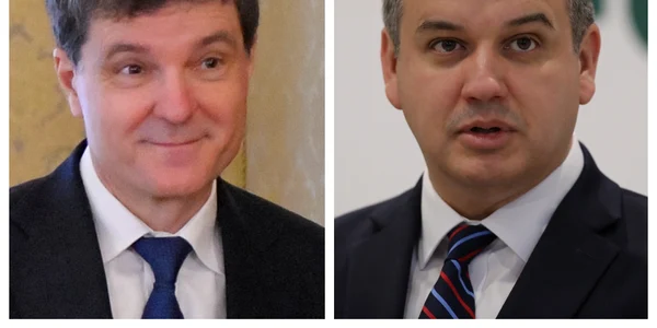 Nicușor Dan, Eugen Tomac. FOTO Mediafax Foto