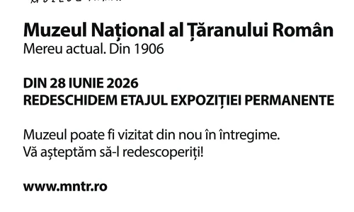 Muzeul Național al Țăranului Român poate fi vizitat din nou în întregime