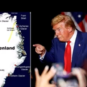 Donald Trump Groenlanda, foto X jpg
