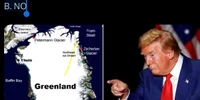 Donald Trump Groenlanda, foto X jpg