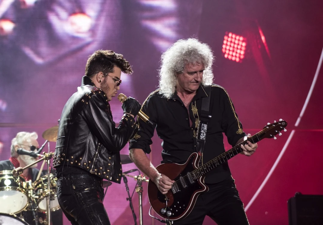 Adam Lambert şi Queen au cântat împreună pentru prima dată în 2009, în finala show-ului „American Idol“ FOTO Getty Images