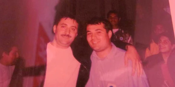 Deputatul Adrian Solomon şi manelistul Vali Vijelie