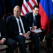 Delegatia rusă la Summitul din Alaska FOTO AFP