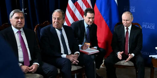 Delegatia rusă la Summitul din Alaska FOTO AFP