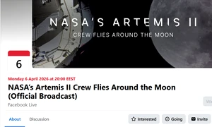  Reprezentanții NASA au creat un eveniment pe Facebook unde va putea fi urmărit live momentul în care astronauții vor atinge punctul de proximitate maximă față de Lună. FOTO captura foto