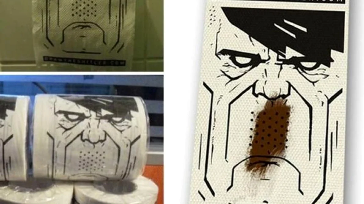 Un artist german a scos pe piaţă hârtia igienică "Hitler" jpeg