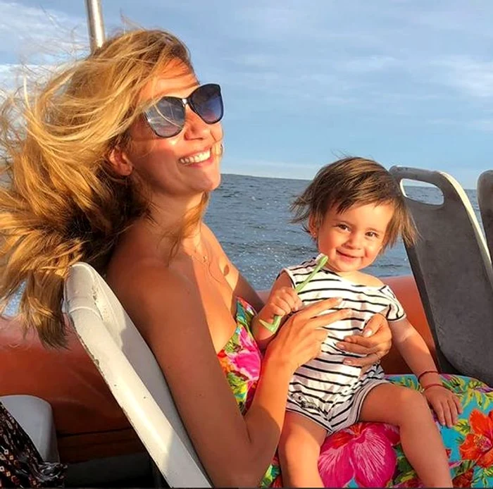 Amalia Enache și micuța Alma au călătorit prin toată lumeafoto: arhivă personală