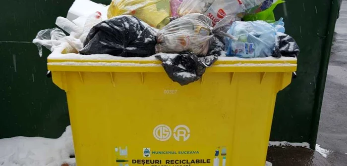 Sucevenii nu reciclează. FOTO: Lucian Harşovschi