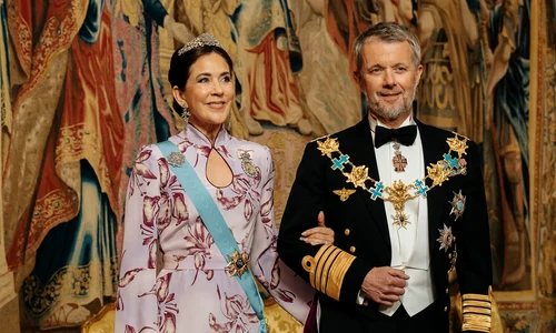 Regina Mary și Regele Frederik la aniversarea Regelui Carl Gustaf al Suediei Casa Regală suedeză jpg