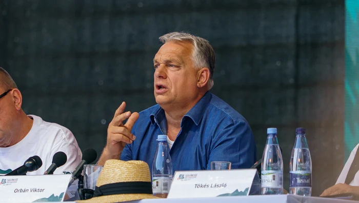 Viktor Orban, a reacţionat la incidentul din Polonia FOTO: Inquam photos / Tudor Pană