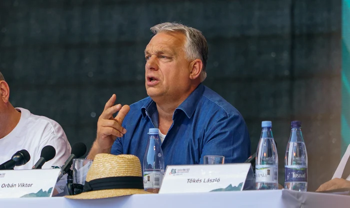 Viktor Orban sfidează sancțiunile impuse companiilor petroliere ruse FOTO: Inquam photos/ Tudor Pană