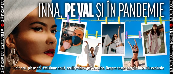 Inna a fost încântată de proiectul "Masked Singer România"foto: PRO TV