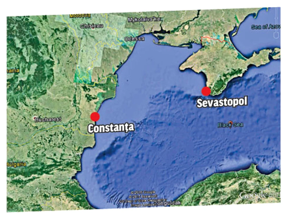 Sevastopol se află la doar 400 km de Constanţa