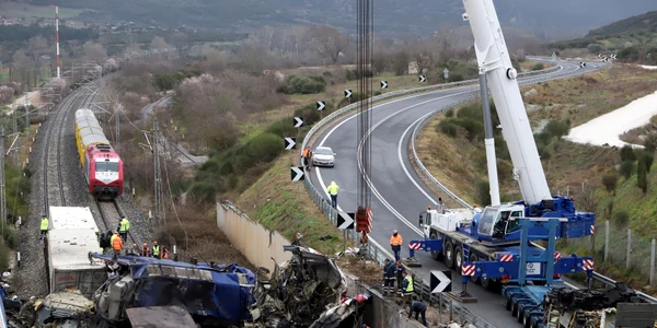 Accident de tren in Grecia FOTO Profimedia jpg