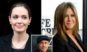 Brad Pitt s a îdrpgostit de Angelina Jolie în timpul filmului Mr&amp;Mrs Smith, deşi încă era căsătorit cu Jennfer Aniston  jpeg