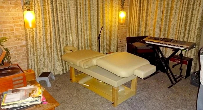 Aşa arată una dintre încăperile casei din Chicago