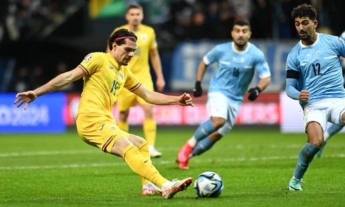 Ianis Hagi, in meciul care a calificat Romania la EURO2024 (Sportpictures) jpg