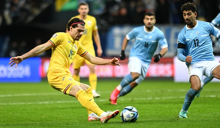 Ianis Hagi a marcat golul decisiv al partidei cu Israel (FOTO: Sportpictures)