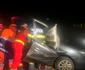 Accident rutier pe Valea Oltului în zona Viaductului Cârligul Mic pe DN7 în Vâlcea - o persoană a murit iar alta e grav rănită Foto IPJ Vâlcea