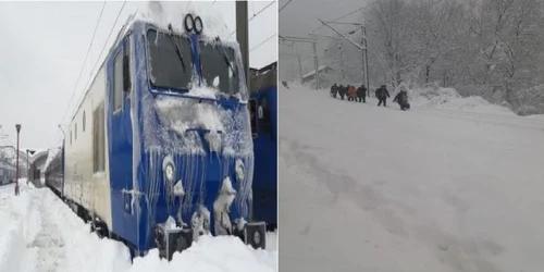 Traficul feroviar pe Valea Oltului blocat călătorii trasbordaţi în autocare