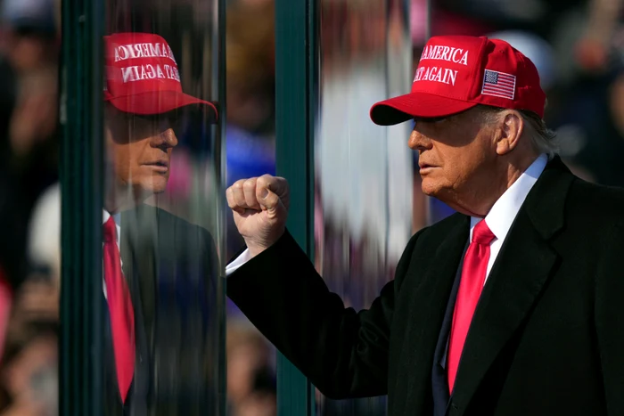 Donald Trump la un eveniment recent de campanie în Pennsylvania FOTO PROFIMEDIA