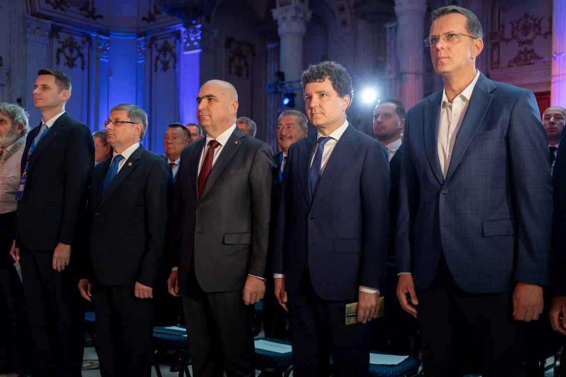 Nicușor Dan a promis o coaliție a tuturor partidelor pro-europene laa guvernare FOTO Mediafax 