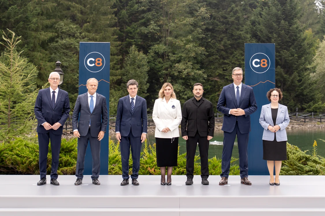 Nicușor Dan la Summitul Inițiativei pentru Integrare Carpatică din Ucraina