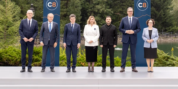 Nicușor Dan la Summitul Inițiativei pentru Integrare Carpatică din Ucraina