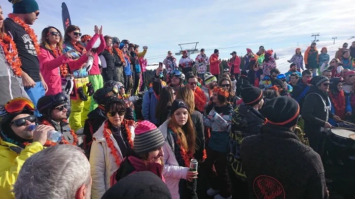 Încălzirea pentru Snow Fest Transalpina s-a făcut de săptămânile trecute, Foto: facebook Fery e de vină