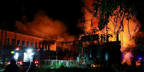 Infrastructura civila atacata in regiunea Harkov FOTO EPA EFE jpg