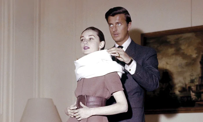 hubert de givenchy audrey hepburn fitting webp