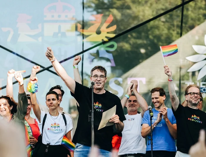 Gergely Karacsony a participat la marșul Pride FOTO: Facebook