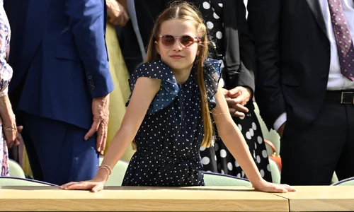 Prințesa Charlotte la Wimbledon, alături de Kate și Pippa, Profimedia (8) jpg