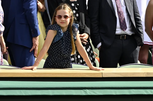 Prințesa Charlotte la Wimbledon, alături de Kate și Pippa, Profimedia 
