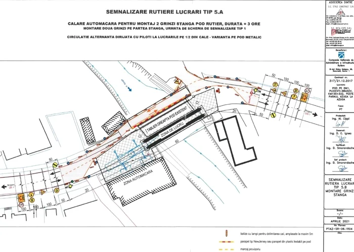 Circulaţie blocata pe dn1