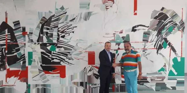 David Sava şi Ionuţ Pucheanu FOTO PM Galaţi