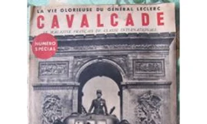 Coperta revistei frantuzesti „Cavalcade” care, în numărul din 15 ianuarie 1948, a publicat detaliile poveștii de iubire dintre Regele Mihai și Dolly Chrissolegos jpeg