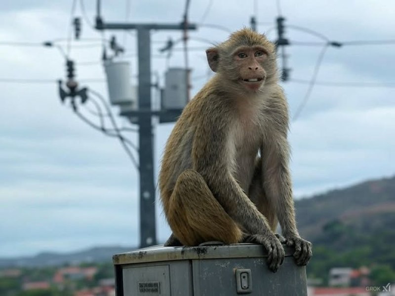 O maimuţă a lăsat o țară întreagă fără curent electric. „A provocat un dezechilibru în sistem”