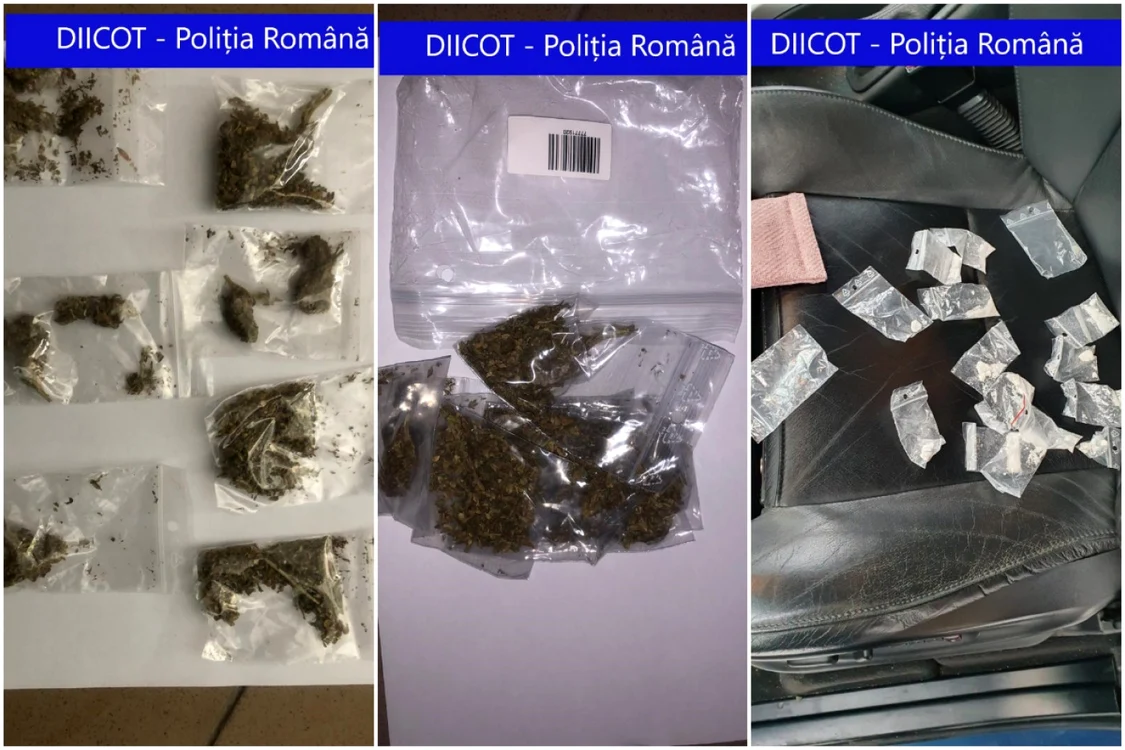 Procurorii au găsit droguri la percheziţii FOTO diicot.ro