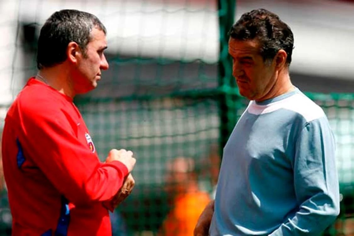 Gheorghe Hagi şi Gigi Becali