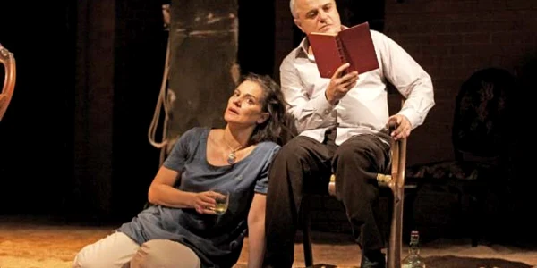 Maia Morgenstern şi Mircea Rusu, în spectacolul „Love Stories“