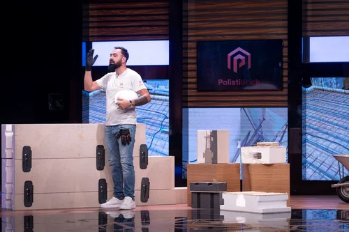 Lucian Bouleanu în timpul filmărilor de la Imperiul Leilor / foto: ProTV